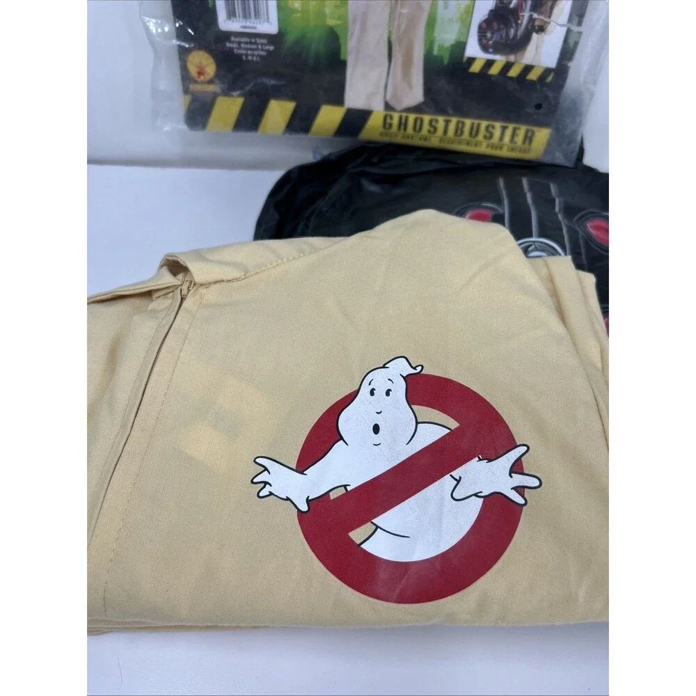 Ghostbusters Costume Jumpsuit Inflatable Backpack Child Large 12-14 Halloween